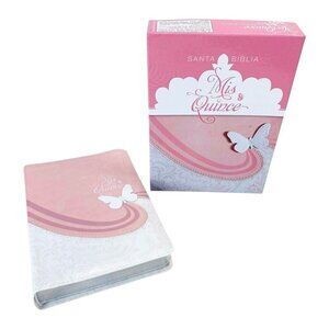 Reina Valera Santa Biblia Mis Quince My Fifteen Spanish Bible Gift RVR 1960